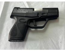 Black semi‑automatic Taurus PT 111 Pro handgun with textured grip